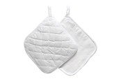 Hobby artikelen - Creativ Company - Potholders White 20x20cm 1 Pair - 444600