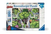Puzzels - Ravensburger Jigsaw puzzle XXL Marvel Hulk 100 pcs. Vloer - 12004119