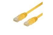 Netwerk - kabel - Deltaco LAN CAT 6 - UTP - Geel - 0.7m - TP-607GL