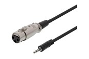 Audiokabel - Deltaco XLR-2000 - audio cable - 1.5 m - XLR-2000