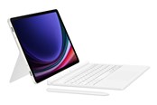 Toetsenbord - Samsung Galaxy Tab S10 FE / Tab S9 FE / Tab S9 - Book Cover Keyboard - White (English) - Keyboard and folio case - Wit - EF-DX725UWEGWW