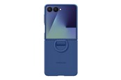 Mobiel - Covers & Cases - Samsung Galaxy Z Flip7 - Ring Case (Silicone) - Blue - EF-PF766TNEGWW