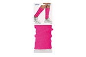 Outfits & Kostuums - Boland - Legwarmers Basic Neon Pink - 01755