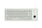 Toetsenbord - Cherry Compact-Keyboard G84-4400 - keybo - Toetsenbord - Frans - Grijs - G84-4400LUBFR-0