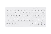 Toetsenbord - Cherry AK-C4112 - keyboard - medical com - Toetsenbord - Duits - Wit - AK-C4112F-U1-W/GE
