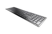 Toetsenbord - Cherry KW 9100 SLIM - Toetsenbord - Czech/Slovenian - Zilver - JK-9100CS-2
