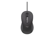 Muis - Logitech Signature M520 L for Business - Muis - Optisch - 4 knoppen - Grijs - 910-007511