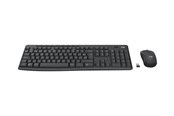 Toetsenbord - Logitech MK370 Combo for Business - keyboard and mouse set - QWERTY - Spanish - graphite Input Device - Keyboard and mouse set - Spaans - Zwart - 920-012071