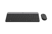 Toetsenbord - Logitech Slim Wireless Combo MK470 - Keyboard and mouse set - Kroatisch - Wit - 920-009264