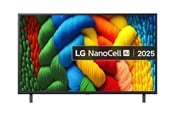 Flat screen TV - LG 43" Flat screen TV LED 4K 43NANO80A6B Nano80 Series - 43" LED-backlit LCD TV - 4K - 43NANO80A6B