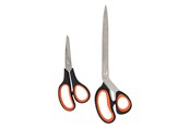 Handgereedschappen  - Boxer Scissors set 2 pieces 175 & 275 mm. ABS+TRP handle 430SS steel - 32294