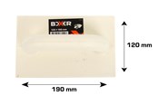 Gereedschap - Work>it Plastering board PUR 120 x 190 mm. - 76202