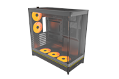 Case - Montech HS02 PRO - Case - Miditower - Zwart - HS02 PRO (B)