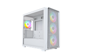 Case - Montech X5M mATX White - Case - Minitower - Wit - X5M (W)