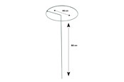 Tuingereedschap - Home>it Plant support Ø40 x H80 cm - 92146