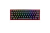 Toetsenbord - REDRAGON K616-RGB Fizz Pro - Gaming Toetsenbord - Zonder Numpad - Engels (US international) - Zwart - K616-RGB