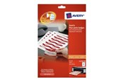 Papier, fotopapier en etiketten - Avery Name Badges Printable inserts - name badge cards - 160 card(s) - 60 x 90 mm - 190 g/m² - L4728-20