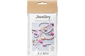 Schrijf- en tekenartikelen - Creativ Company - Mini Hobbyset Jewelry Elastic Bracelet and Ring - 970864