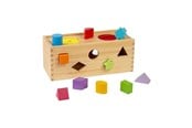 Houten speelgoed - Bigjigs Wooden Mystery box Shape sorter 10 pcs. - 37008