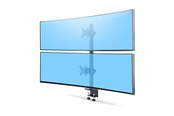 Muurbevestigingen, AV-bevestigingen & AV-meubels - StarTech.com Desk Mount For 2x Vertically Stacked Monitors - Max 32 kg - recommended for 17"-49" (ultrawide) - H2MPV-MONITOR-MOUNT