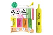Schrijf- en tekengerei - Sharpie Fluo XL Highlighters | Chisel Tip | Assorted Fluorescent | 4 Count - 2190473