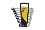 Handgereedschappen - Stanley Ratchet Wrenches Set - 12 Pcs - STMT82847-0