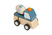 Houten speelgoed - Bigjigs Wooden Wind-Up Truck - 36071