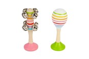 Houten speelgoed - Bigjigs Wooden Musical Shaker 2 pcs. - 37069