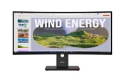 Scherm - 34" Lenovo ThinkVision T34WD-40 - 3440x1440 (UWQHD) - 120Hz - VA - 100W USB-C - 64AEGAT1EU