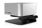 Systeemaccessoires - Compulocks Mac Studio Security Stand with Dual Head Coiled Cable Keyed Lock Black - MSSTD01CL02H