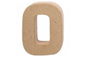Schrijf- en tekenartikelen - Creativ Company - Letter Papier-mâché - O 10cm - 26653
