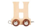 Houten speelgoed - Small Foot - Wooden Letter Train - H - 12 pieces - 7467-display12