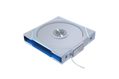 Case Fan - Lian Li UNI FAN TL Wireless Reverse - Case ventilator - 140mm - Wit met RGB-licht - 31 dBA - G99.14RTL1W1W.00