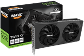 Grafische kaarten - Inno3D GeForce RTX 5050 Twin X2 - 8GB GDDR6 RAM - Grafische kaarten - N50502-08D6-174071N