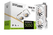 Grafische kaarten - ZOTAC GeForce RTX 5050 Twin Edge OC White - 8GB GDDR6 RAM - Grafische kaarten - ZT-B50500Q-10M