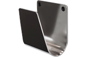 Elektrische auto oplader - S-Line Cable holder Stainless Steel Polished - 90108