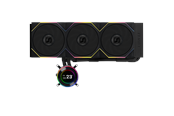 CPU koeler - Lian Li Hydroshift II LCD-C 360TL Wireless Black - CPU waterkoeling - Max 28 dBA - G89.GHS2LCD36TB.00