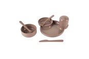 Speelgoed voor baby's - Dantoy - Children's Tableware Mocha 7-piece. - 6200