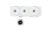 CPU koeler - Lian Li Hydroshift II LCD-C 360TL Wireless White - CPU waterkoeling - Max 28 dBA - G89.GHS2LCD36TW.00