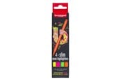 Schrijf- en tekengerei - Bruynzeel - Highlighters Narrow Set 4 Colors - 60283504