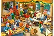Puzzels - Ravensburger Christmas Toy Factory 2x12p - 12004047