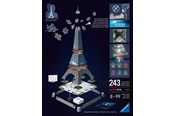 Puzzels - Ravensburger 3D Puzzle Iconics La Tour Eiffel with Light 216p 3D Puzzels - 12008024