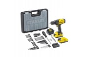 Elektrische schroevendraaier & boor - Stanley Drill-Driver Set With Two Batteries - SFMCD700D2A-QW