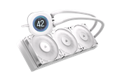 CPU koeler - Corsair NAUTILUS 360 LCD White - CPU waterkoeling - Max 36 dBA - CW-9061034-WW
