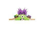 Houten speelgoed - Bigjigs Wooden Monster Bridge - BJT611