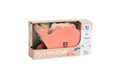 Speelgoed voor baby's - BS Toys Wooden Crab with Pull Cord - GA500