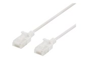 Netwerk - kabel - Deltaco patch cable - 3 m - white - Wit - 3m - UUTP-1058