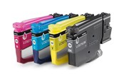 Inkt, toner en verbruiksartikelen - Brother LC527XL Value Pack - 4-pack - High Yield - black yellow cyan magenta - original - ink cartridge - LC527XLVAL