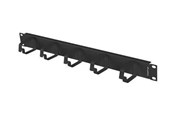 Rackkoffers - Lanberg AK-1701-B - 1U - Cable Management Panel - AK-1701-B