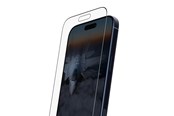 Mobiel - Beschermend glas - PanzerGlass Stealth Screen Protector w. Black Frame iPhone 17 Pro Max | Ultra-Wide Fit w. FASTFIT IN-A-BOX - PG63734